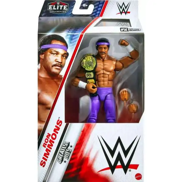 WWE Wrestling Elite Collection Greatest Hits 2025 Ron Simmons Action Figure