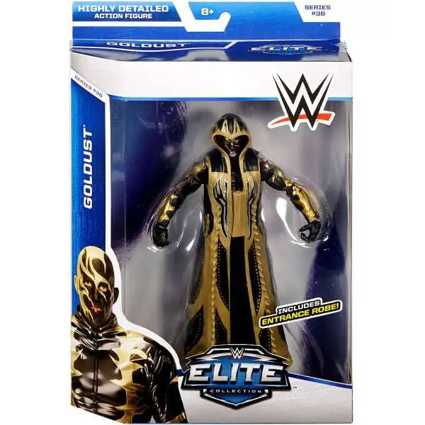 WWE Wrestling Elite Collection Series 36 Goldust Action Figure [Entrance Robe, Damaged Package]
