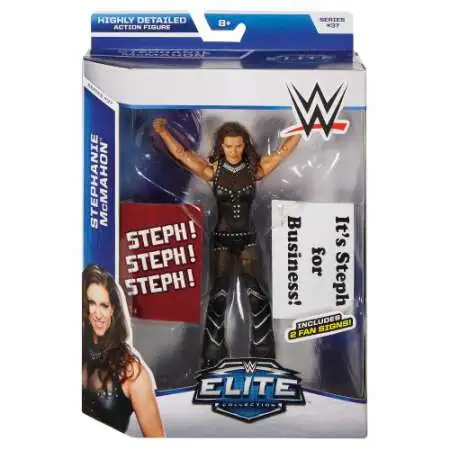 WWE Wrestling Elite Collection Series 37 Stephanie McMahon Action Figure [2 Fan Signs]