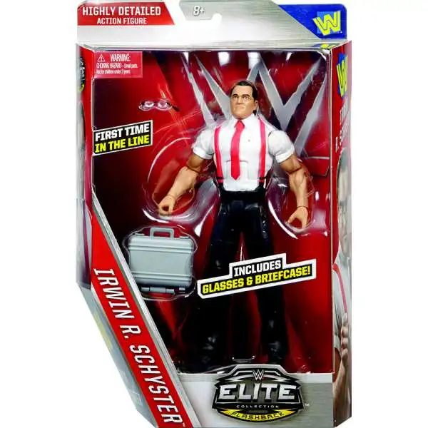 WWE Wrestling Elite Collection Series 40 Irwin R. Schyster Action Figure [Glasses & Briefcase]