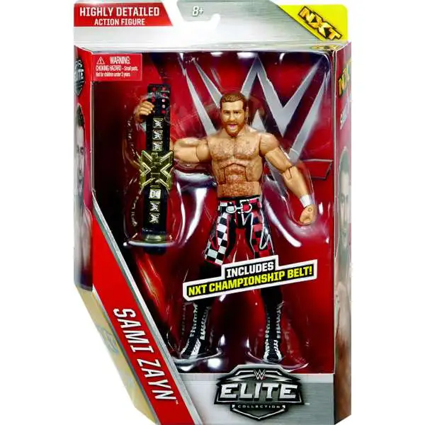 WWE Wrestling Elite Collection Series 40 Sami Zayn Action Figure [NXT Championship Belt]