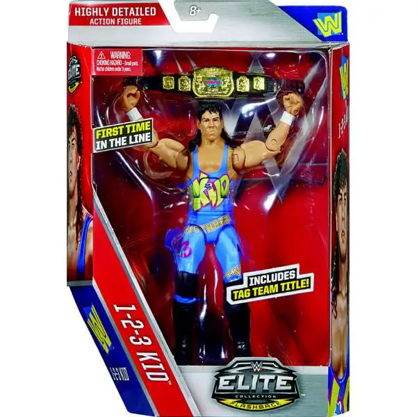 WWE Wrestling Elite Collection Series 41 123 Kid Action Figure [Tag Team Title]