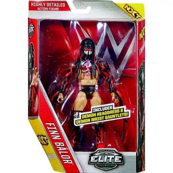 WWE Wrestling Elite Collection Series 41 Finn Balor Action Figure [Demon Headdress & Wrist Gauntlets, Damaged Package]