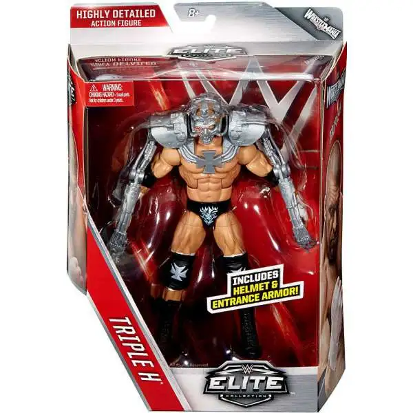 WWE Wrestling Elite Collection Series 42 Triple H Action Figure [Helmet & Entrance Armor]