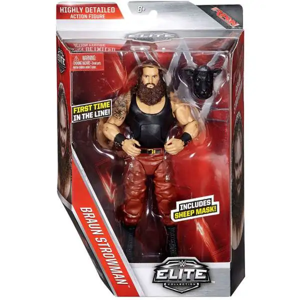 WWE Mattel Braun Strowman Elite Series #62 Figure 