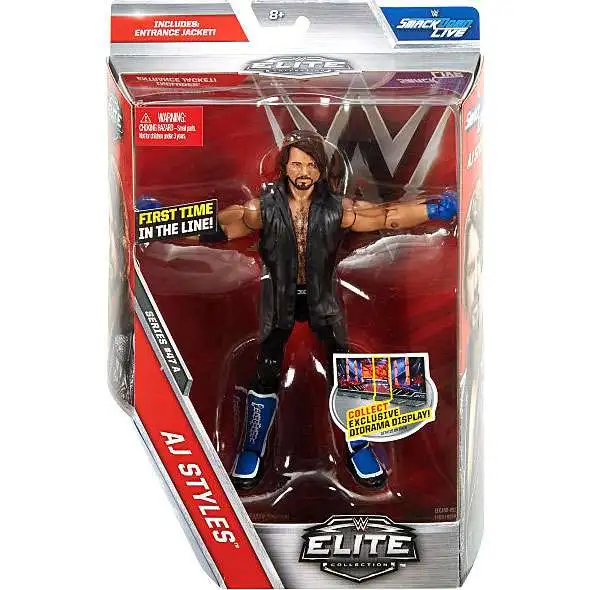 WWE Wrestling Elite Collection Series 47 AJ Styles Action Figure [Entrance Jacket, Damaged Package]