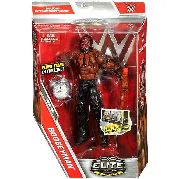 WWE Wrestling Elite Collection Series 48 Boogeyman Action Figure [Entrance Staff & Clock]