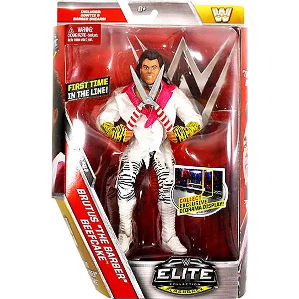 WWE Wrestling Elite Collection Series 49 Brutus Beefcake Action Figure [Bowtie & Barber Shears]