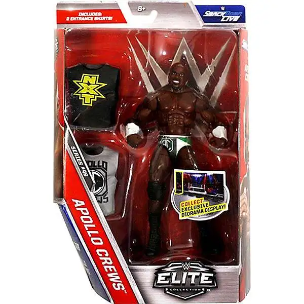 WWE Wrestling Elite Collection Series 49 Apollo Crews Action Figure [2 Entrance Shirts]
