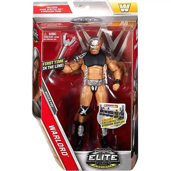 WWE Wrestling Elite Collection Series 50 Warlord Action Figure [Mask, Scepter, Belt & Shoulder Pads]