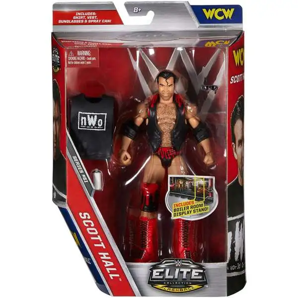 WWE Wrestling Elite Collection Series 51 Scott Hall Action Figure [Shirt, Vest, Sunglasses & Spray Can]