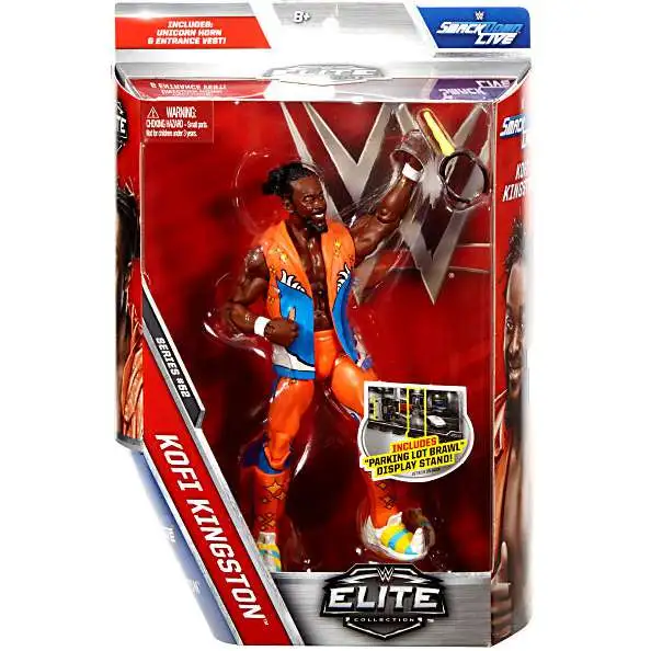 WWE Wrestling Elite Collection Series 52 Kofi Kingston 7 Action