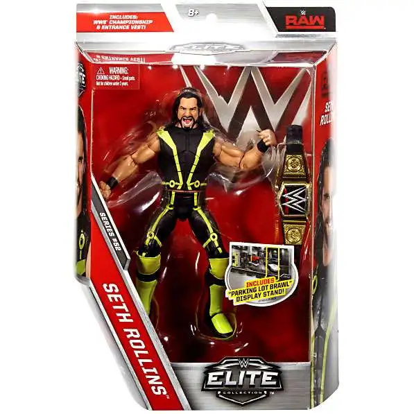 WWE Wrestling Elite Collection Series 52 Seth Rollins Action Figure [WWE Championship Belt & Entrance Vest]