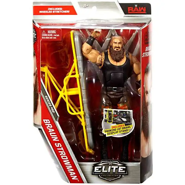 WWE Wrestling Elite Collection Series 52 Braun Strowman Action Figure [Wheeled Stretcher]