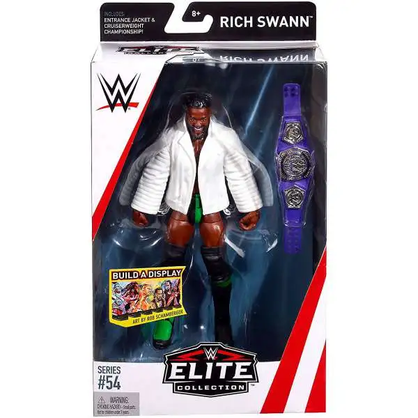 WWE Wrestling Elite Collection Series 54 Rich Swann Action Figure [Entrance Jacket & Cruiserweight Championship Belt]