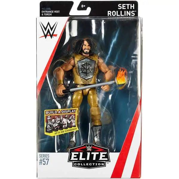 Mattel WWE elite 75 Seth Rollins Wrestling personaje de la serie de élite figura de acción 