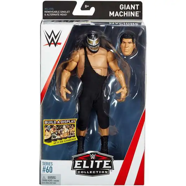 WWE Wrestling Elite Collection Series 60 Giant Machine Action Figure [Removeable Singlet & Alternate Head, Damaged Package]