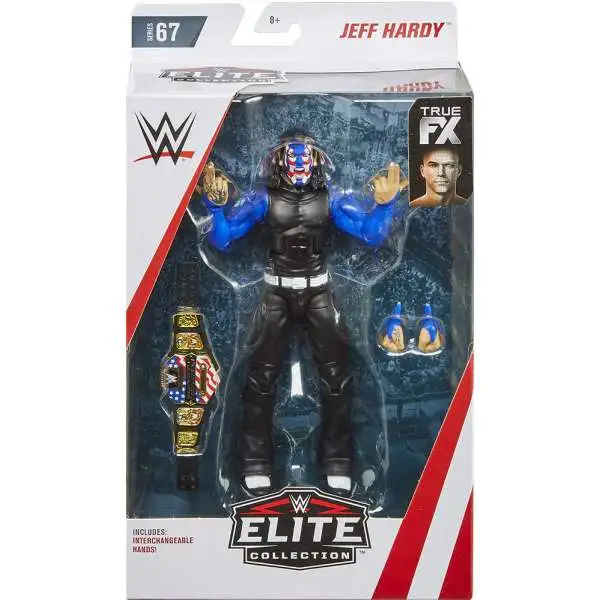 WWE Wrestling Elite Collection Series 67 Jeff Hardy Action Figure [Chase Blue & Red Facepaint]