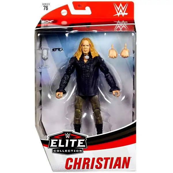 WWE Wrestling Elite Collection Series 76 Christian Action Figure [Black Jacket Variant]