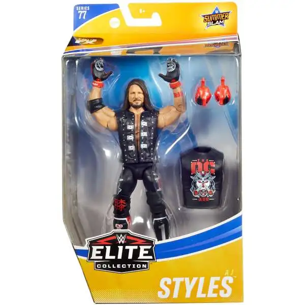 WWE Wrestling Elite Collection Series 77 AJ Styles Action Figure