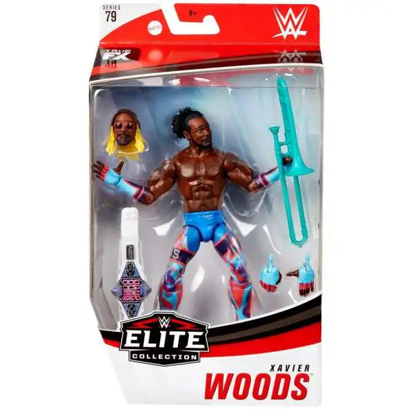 WWE Wrestling Elite Collection Series 79 Xavier Woods 7 Action
