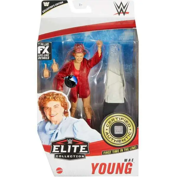 WWE Wrestling Elite Collection Series 81 Mae Young Exclusive Action Figure