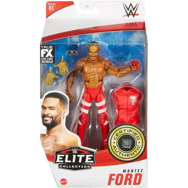 WWE Wrestling Elite Collection Series 81 Montez Ford Action Figure