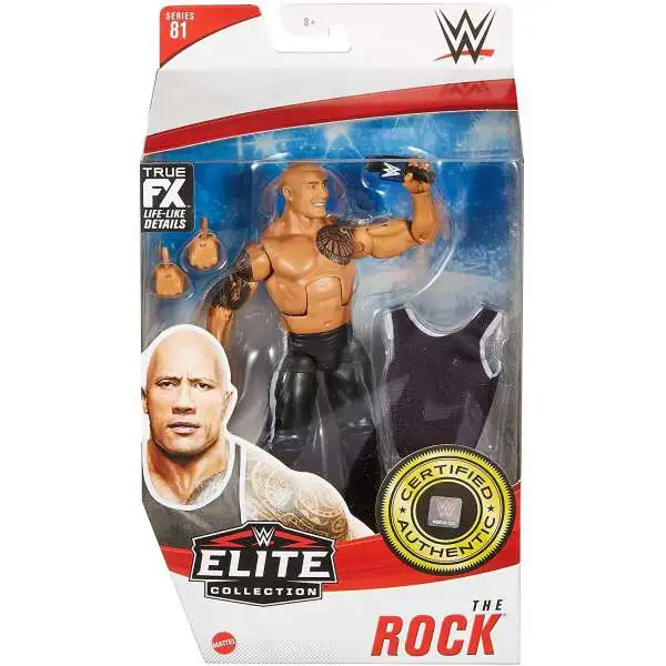 WWE Wrestling Elite Collection Greatest Hits 2024 The Rock Action