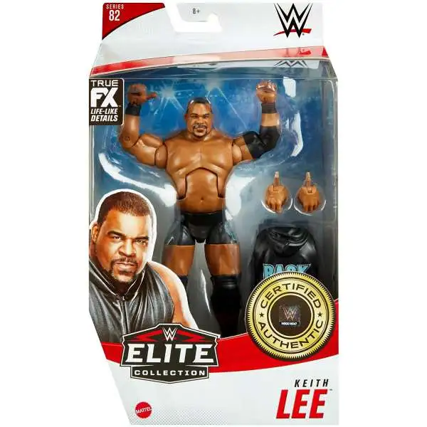 WWE Wrestling Elite Collection Series 82 Keith Lee Action Figure [Black Shorts]