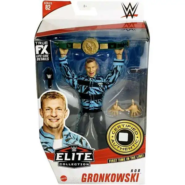 WWE Wrestling Elite Collection Series 82 Rob Gronkowski Action Figure