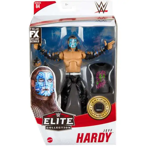 WWE Wrestling Elite Collection Series 84 Jeff Hardy Action Figure [Blue Face Paint, Regular Version]