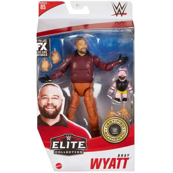 Wwe Wrestling Elite Collection Series 85 Bray Wyatt 7 Action Figure W  Huskus, Damaged Package Mattel Toys - Toywiz