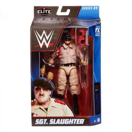 WWE Wrestling Elite Collection Series 89 Sgt. Slaughter Action Figure
