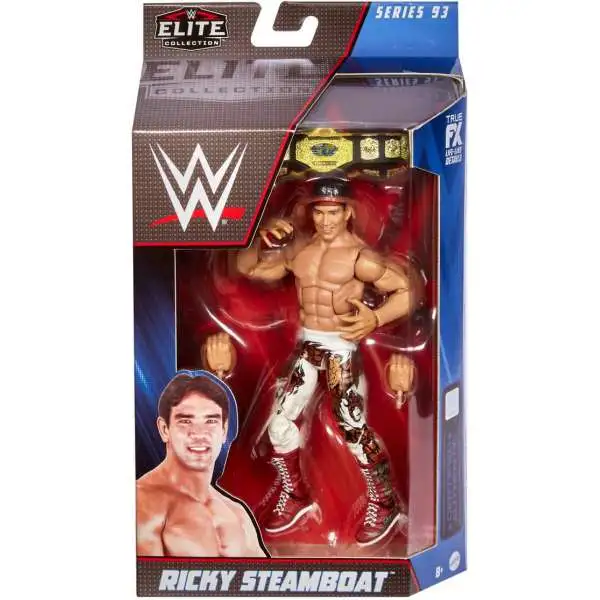 WWE Wrestling Elite Collection Series 93 Ricky "The Dragon" Steamboat Action Figure [Regular White Gear]