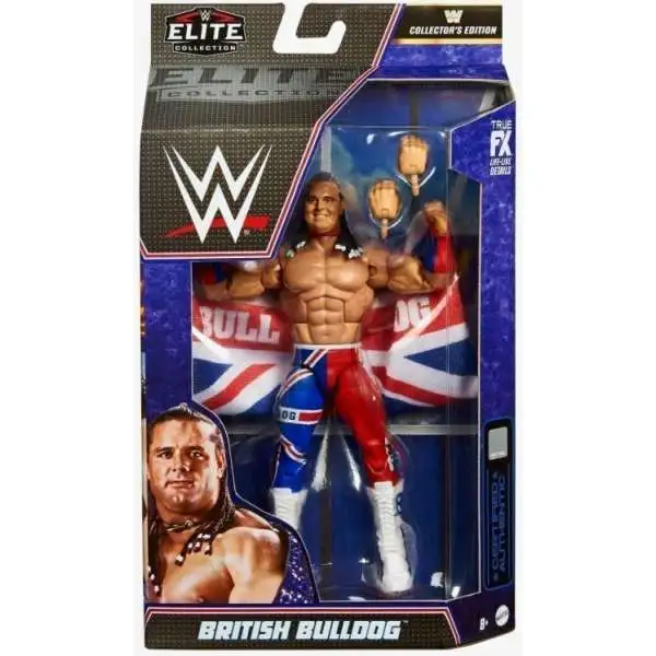 WWE Wrestling Elite Collection Series 94 British Bulldog Action Figure