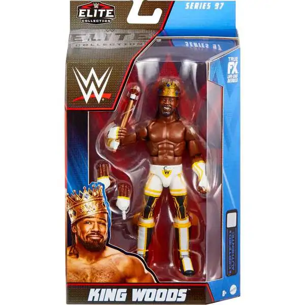 WWE Wrestling Elite Collection Series 97 Xavier Woods Action Figure [King Woods]