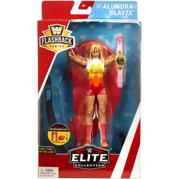 WWE Wrestling Elite Collection Flashback Alundra Blayze Exclusive Action Figure [Damaged Package]