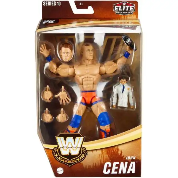 WWE Wrestling Elite Collection Legends Series 10 John Cena Exclusive Action Figure [Damaged Package]