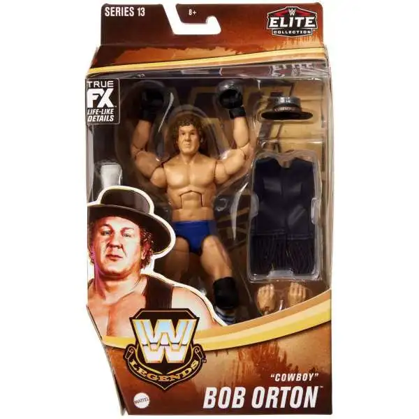 WWE Wrestling Elite Collection Legends Series 13 "Cowboy" Bob Orton Action Figure