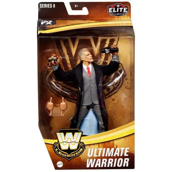 WWE Wrestling Elite Collection Legends Series 8 Ultimate Warrior Exclusive Action Figure