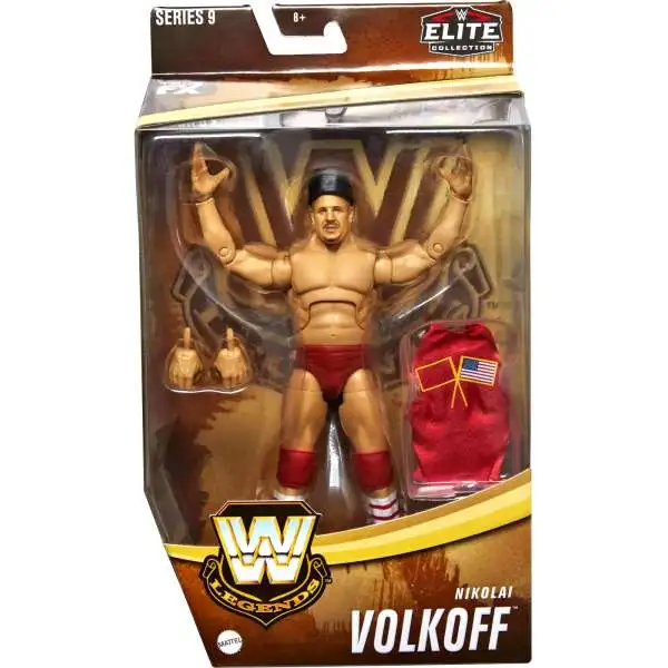 WWE Wrestling Elite Collection Legends Series 9 Nikolai Volkoff Action Figure