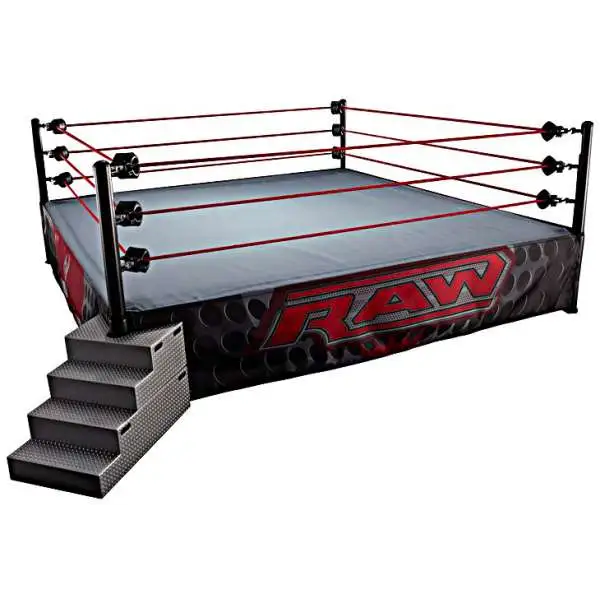 WWE Wrestling Elite Scale Ring Playset [Raw, Damaged Package]