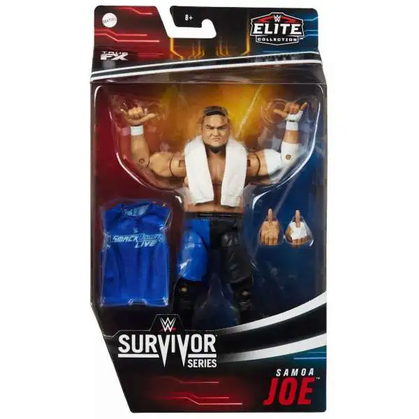 WWE Wrestling Elite Collection Survivor Series Samoa Joe Action Figure