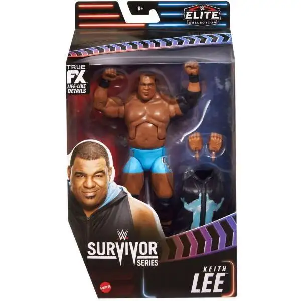 WWE Wrestling Elite Collection Survivor Series Keith Lee Action Figure