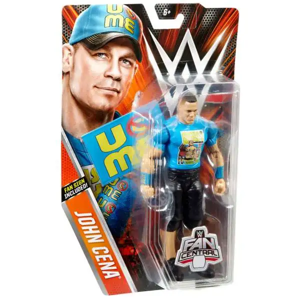 WWE Wrestling Fan Central John Cena Exclusive Action Figure