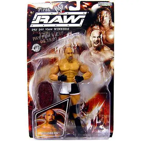 WWE Wrestling First Raw PPV Winners Goldberg Action Figure