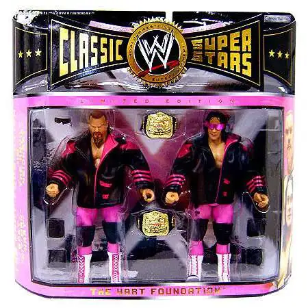 WWE Wrestling Classic WrestleMania 7 Bret The Hitman Hart Jim The