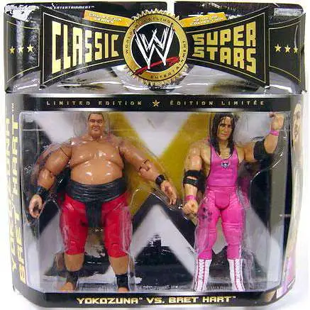 WWE Wrestling Classic Superstars Yokozuna vs. Bret Hart Action