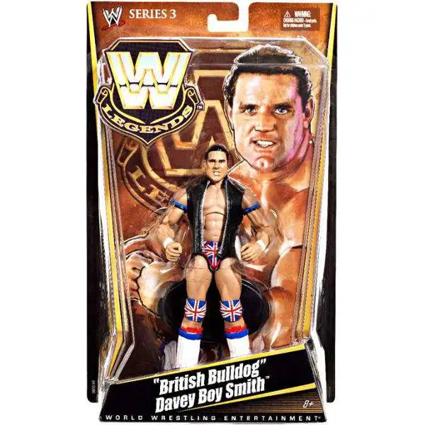 WWE Wrestling Legends Series 3 British Bulldog Davey Boy Smith Action Figure