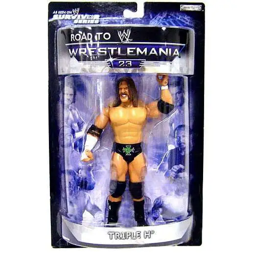 WWE Wrestling Road to WrestleMania 23 Series 2 Triple H Exclusive Action Figure